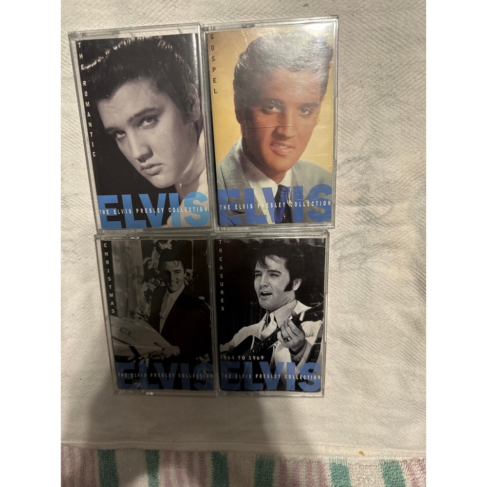 Time Life Music Elvis Presley Collection Christmas, Treasures, Gospel,‎ Romantic